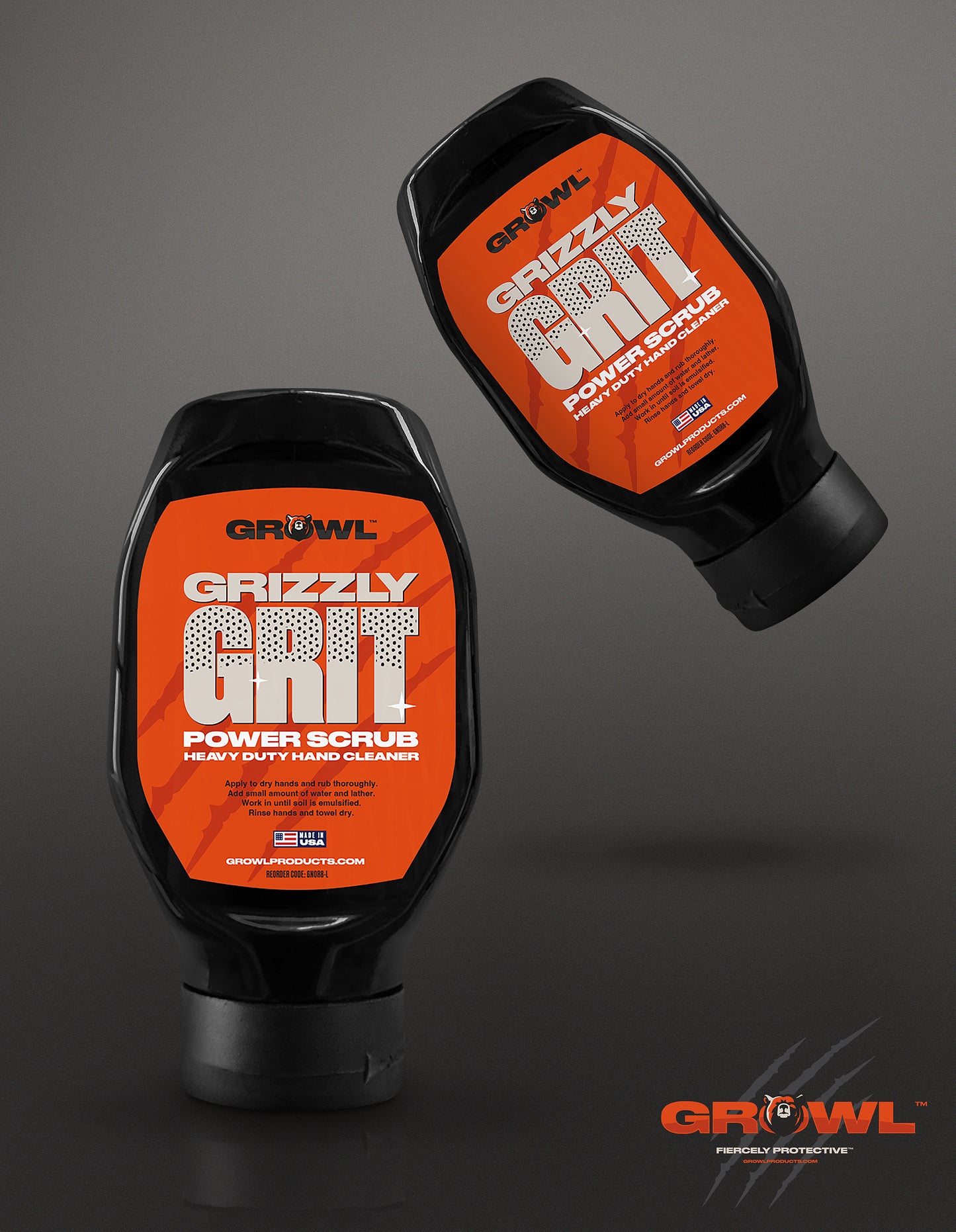 GRIZZLY GRIT 18oz/532ml SQUEEZY